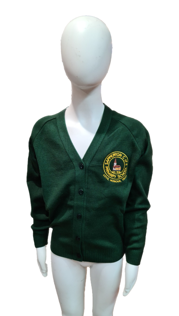 Knitted Cardigan - Green