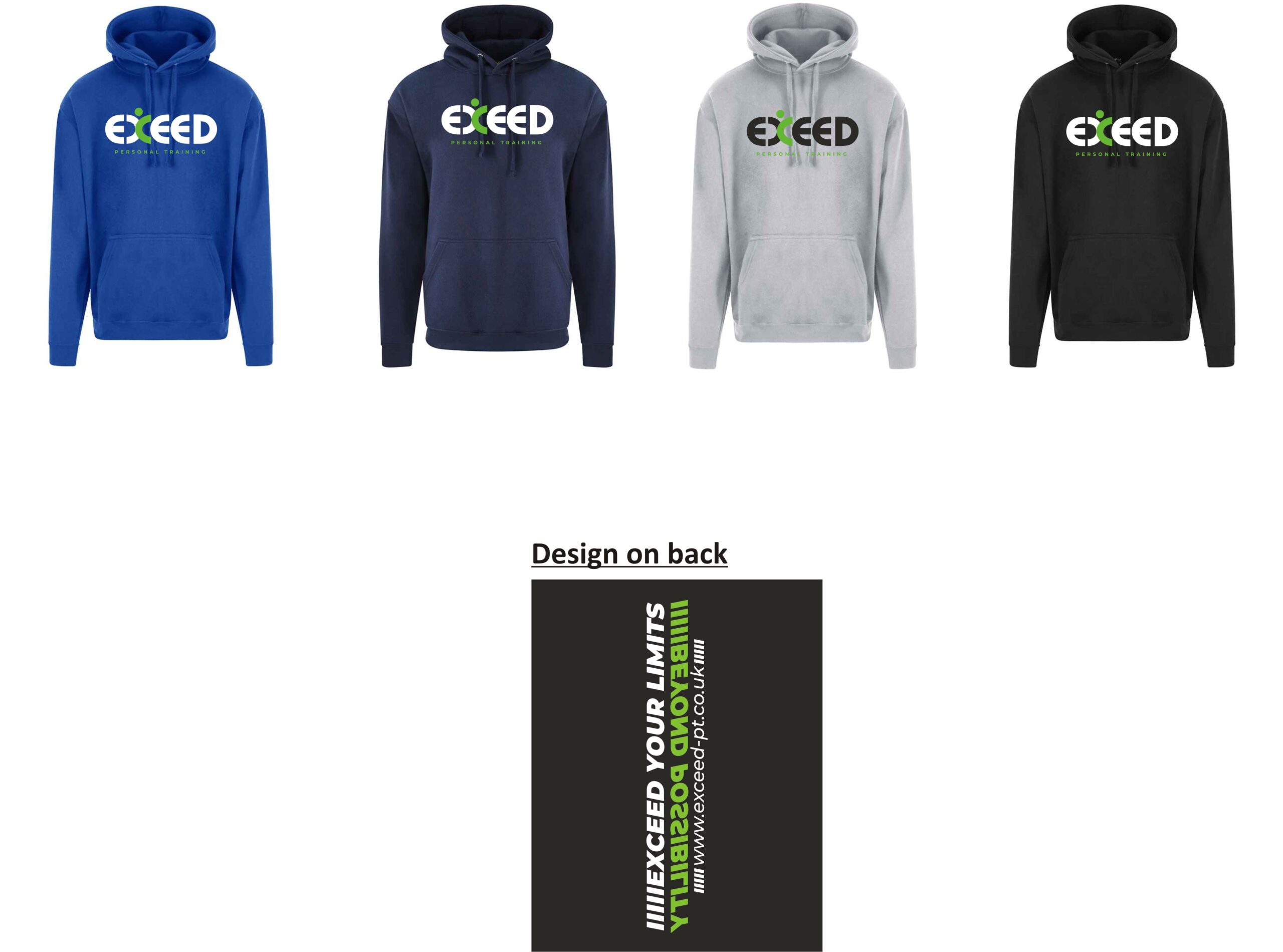 Exceed Personal Training Heavy Weight Hoody - Image 3