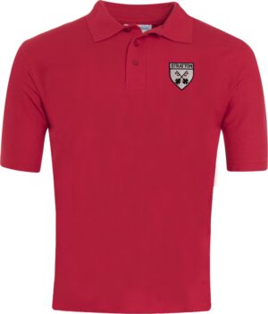Stratton School Polo Shirt - Red